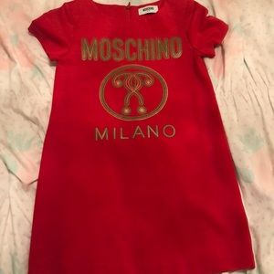 Authentic Moschino girls dress